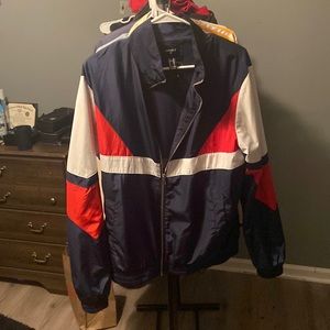 Forever 21 Blue, red and white jacket.